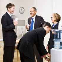 water cooler in office